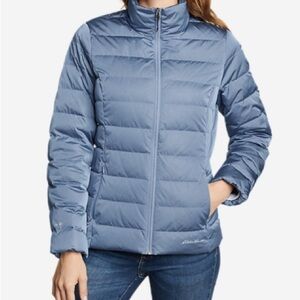 Eddie Bauer Blue Puffer Jacket